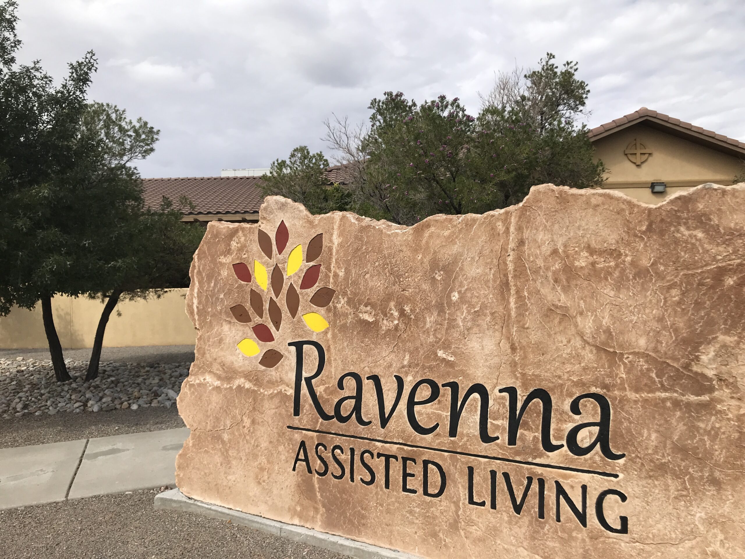 Ravenna Assisted Living Front Entrance Sign